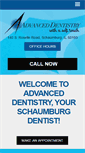 Mobile Screenshot of advanceddentistryschaumburg.com